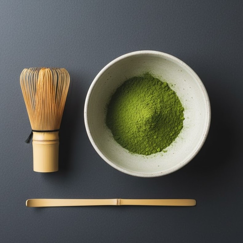 Matcha latte preparation ratios